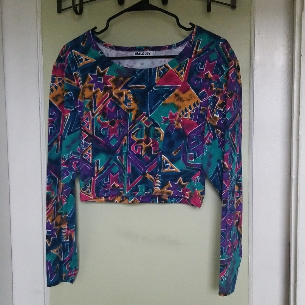 Long Sleeve Crop Top